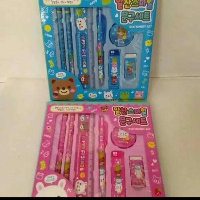 Gambar Paket Alat Tulis/Stationery set/Souvenir ulang tahun anak dari New Borobudur motor undefined Tokopedia
