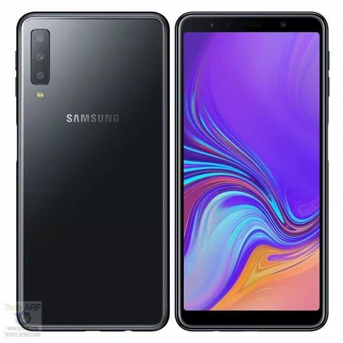 samsung galaxy A7 2018 garansi resmi th SEIN Hitam