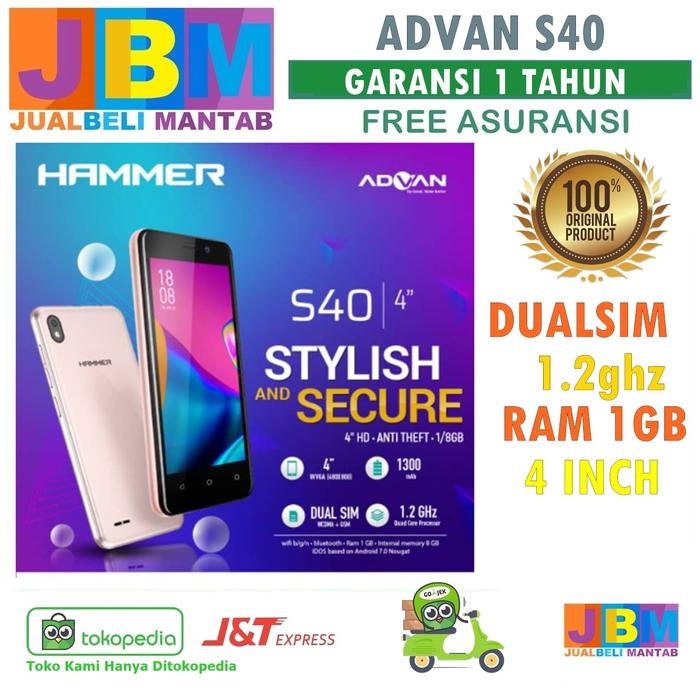 Jual Promo Hp Android Murah Advan S40 Garansi Resmi Jakarta Barat Jual Beli Mantab Tokopedia