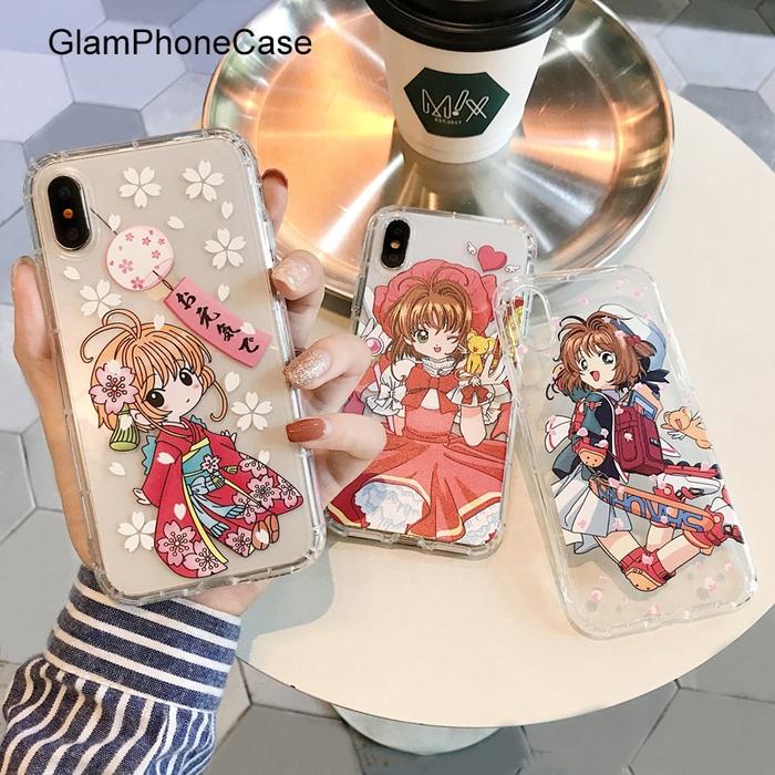 Gambar Casing GlamPhoneCase Cartoon Cardcaptor Sakura Cell Phone Case for dari wasa aksesoris undefined Tokopedia