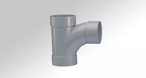 Gambar Tee Y 1 1/2" x 1 1/4" D LT / Large Radius Tee 1 1/2" x 1 1/4" D LT 90' dari Tb. Sumber Karya undefined Tokopedia