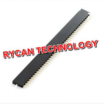 Gambar Header Female 2.54mm 40 Pin Single Row Header Hembra dari Rycan Technology undefined Tokopedia