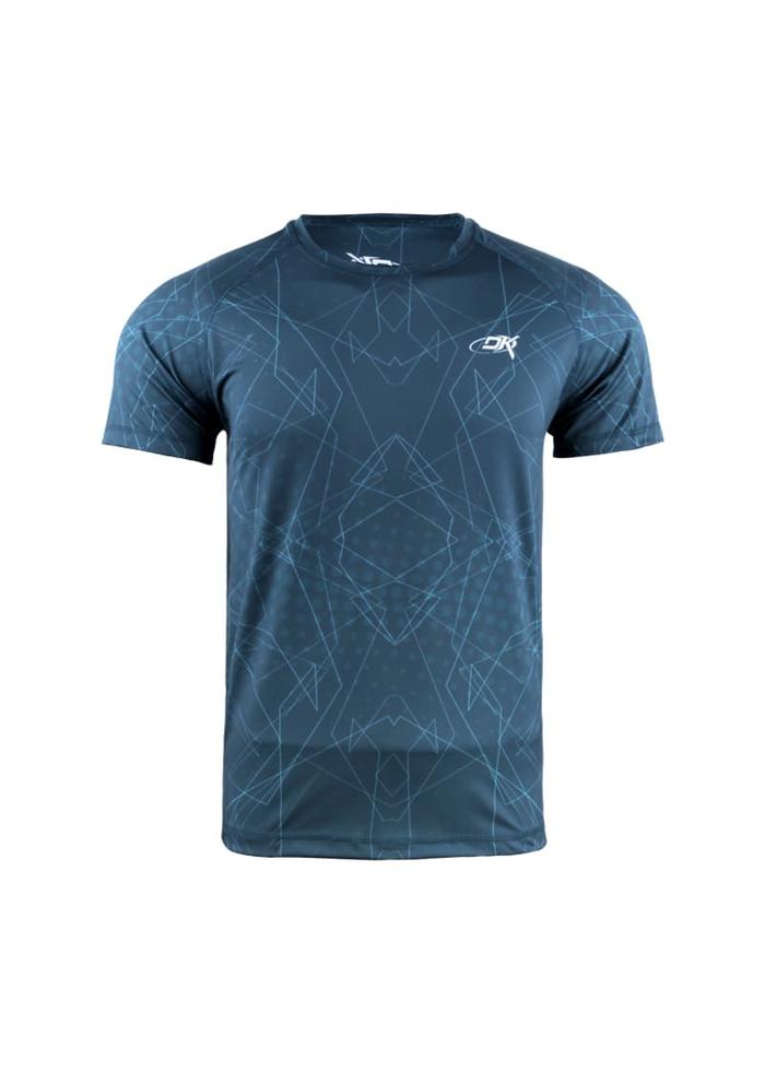 Gambar Running Jersey - DK Tosca Geo Flash - Tosca, M dari Duraking Outdoor and Sports undefined Tokopedia