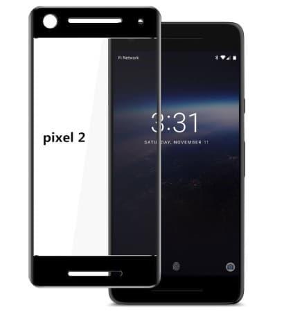 Gambar Google Pixel 2 - 3D Curved Full Cover Tempered Glass - Hitam dari BonDut Shop undefined Tokopedia
