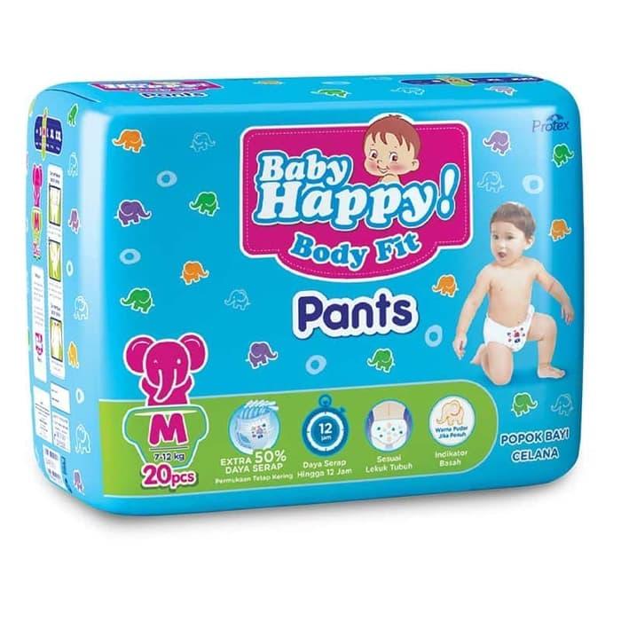 Jual Baby Happy Diaper Pants Popok Celana Bayi 7 12 Kg Uluran M Isi 20 Kota Bandung V Zone Tokopedia