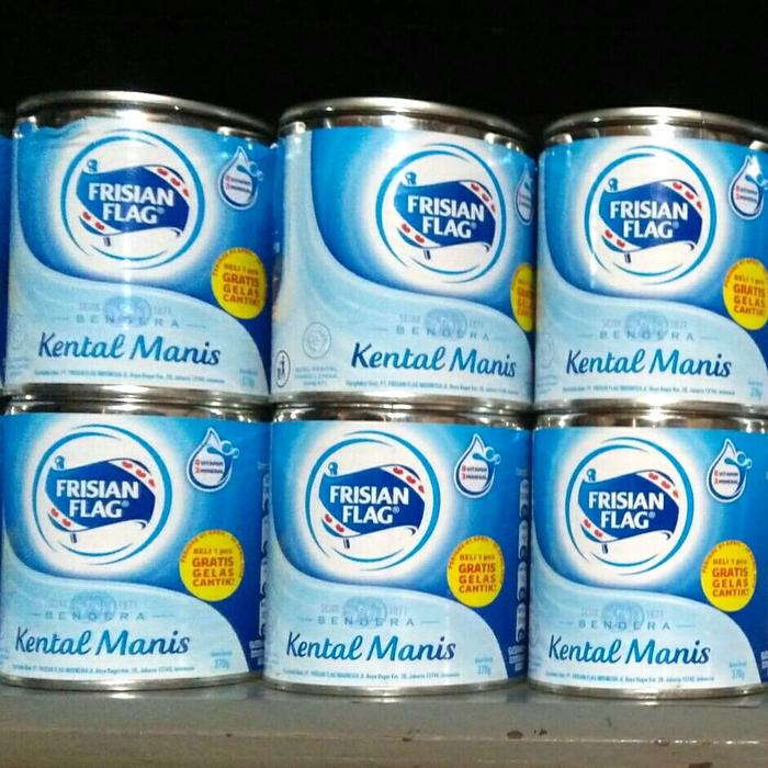 Gambar Frisian Flag Bendera Susu Kental Manis - 370 gr (Harga Satuan) dari M2F2 Shop - Paseban undefined Tokopedia