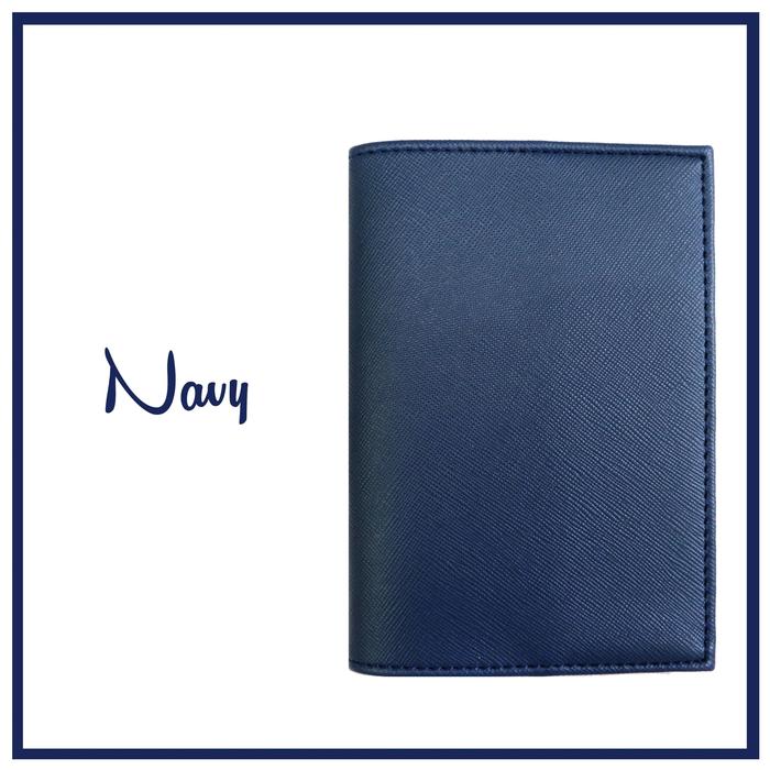 Gambar SOUVENIR COVER CASE SAMPUL TEMPAT SARUNG PASSPORT HOLDER NAVY dari Macbook.stuff undefined Tokopedia