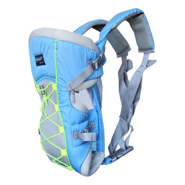 Gambar GENDONGAN RANSEL BB001F PLATINUM ( SCOTS HAPPY ) - blue gray dari Babyscots undefined Tokopedia