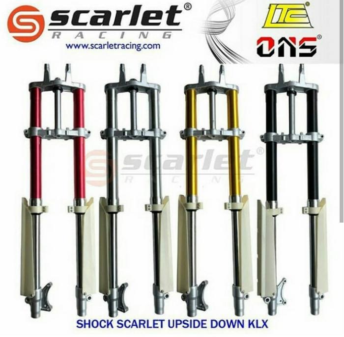 Jual Shock Scarlet Upside Down Klx Kab Bandung For Mx Shop Tokopedia