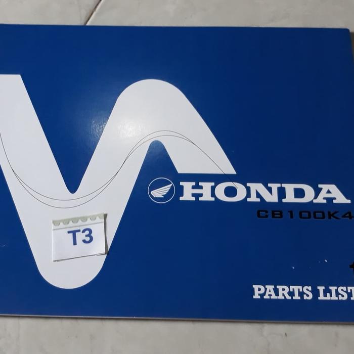 Jual Buku Part Catalog honda CB 100 Kota Surabaya New Jovan