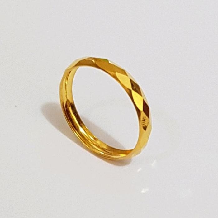 Jual Paling Murah Cincin Emas Asli Kadar 700 Polos Cristal Jakarta Pusat Sultan Jino 