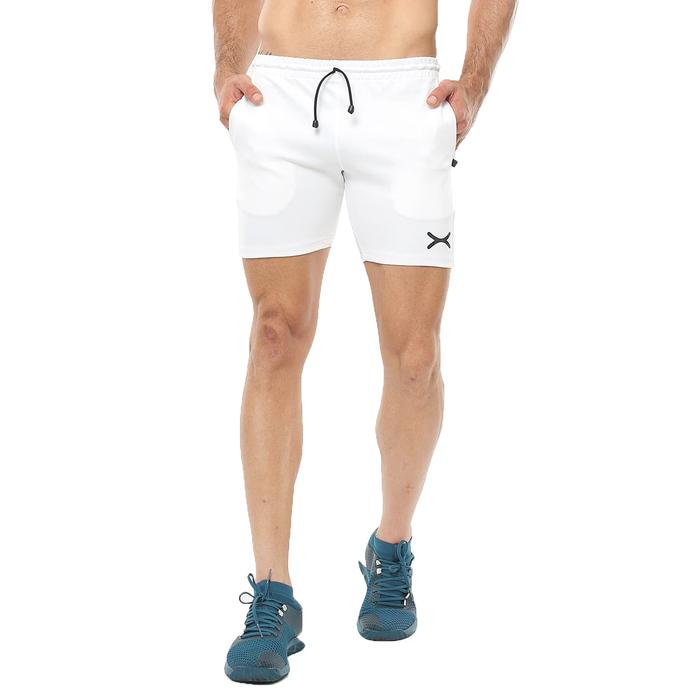 Gambar FLEXZONE Celana Pendek - White - for Gym Running Jogging FCS-001PT - S dari Flexzone undefined Tokopedia