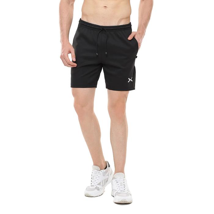 Gambar FLEXZONE Celana Pendek - Black - for Gym Running Jogging FCS-001HT - S dari Flexzone undefined Tokopedia