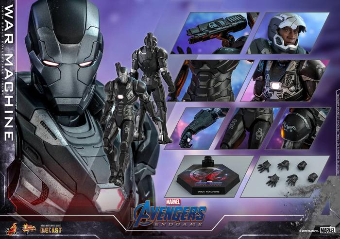 Gambar Hot Toys War Machine Mark 6 End Game / Warmachine Mk 6 Endgame MMS 531 dari KR Toys undefined Tokopedia