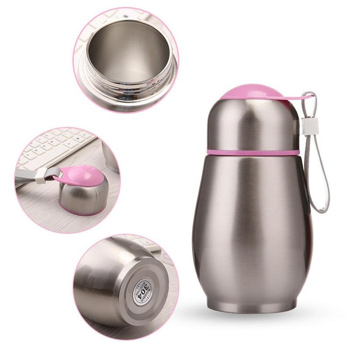 Jual Insulated Tea Bottle Strainer Penguin Vacuum Cup Sport