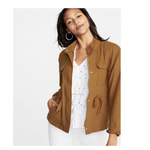 old navy linen jacket