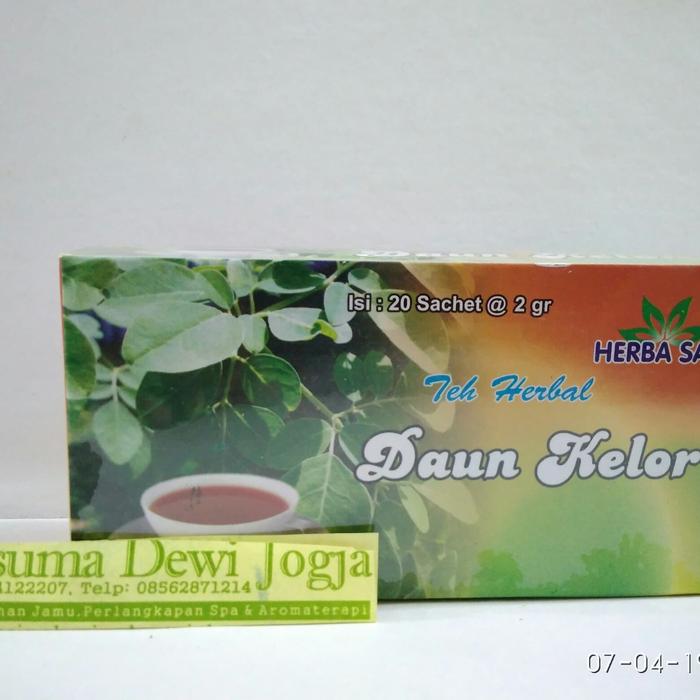 Gambar Teh Celup Daun Kelor/Herba Sari dari Kusuma Dewi Jogja undefined Tokopedia