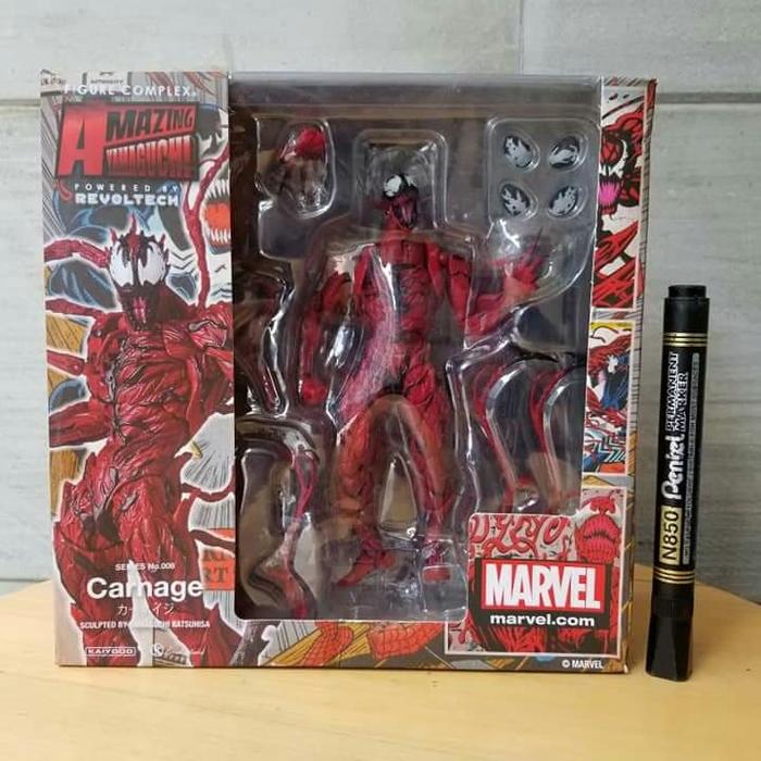Gambar mainan action figure revoltech yamaguchi carnage tinggi sekita dari Mainan Toys Action Figure undefined Tokopedia