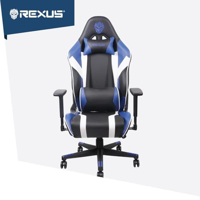 Gambar Rexus RC01 Gaming Chair Raceline RC01 - Biru dari Trinity Official Store undefined Tokopedia