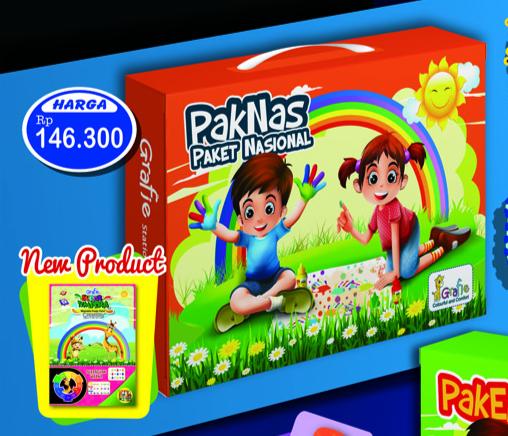 Gambar Grafie Stationery Package 19 item - Paket Alat Tulis untuk PAUD/TK dari FindN undefined Tokopedia