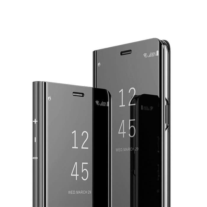 Gambar Huawei Y6 Prime Y6Prime/ Y6 2018 Flip Clear View Standing Cover Case - Hitam, Y6 Prime 2018 dari 17 Agustus Case undefined Tokopedia