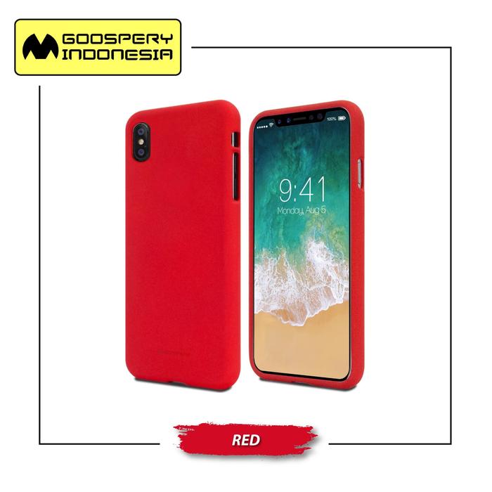 Gambar GOOSPERY Sale Iphone All Type Soft Feeling Jelly Case - Red dari Goospery Indonesia undefined Tokopedia