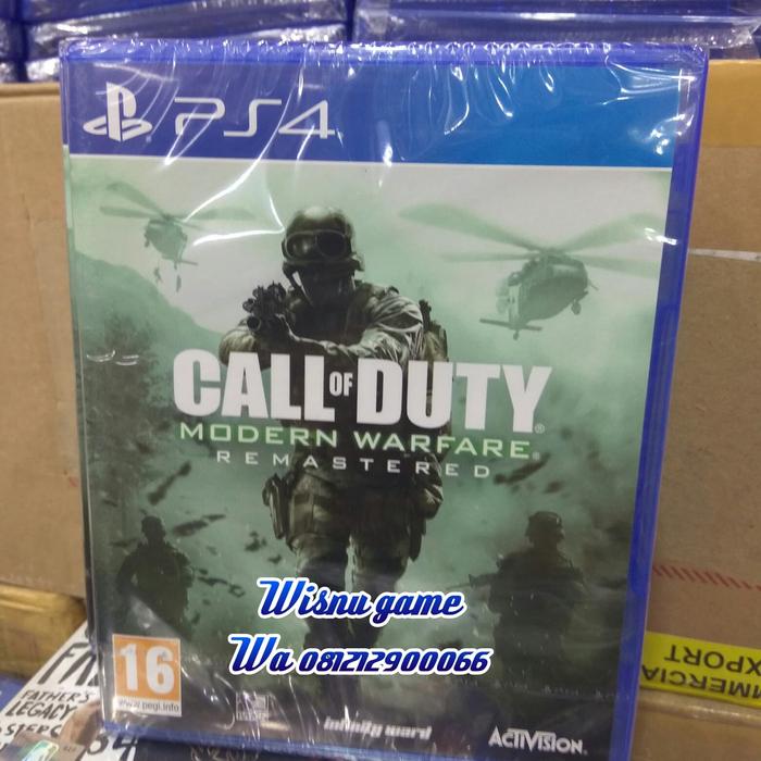 Gambar PS4 CALL OF DUTY MODERN WARFARE REMASTERED dari WISNU GAME undefined Tokopedia