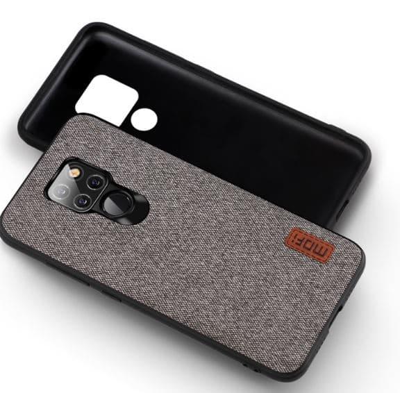 Gambar Huawei Mate 20 MOFi Fabric Design Jeans Silicone Case Original - Grey dari Moticc undefined Tokopedia