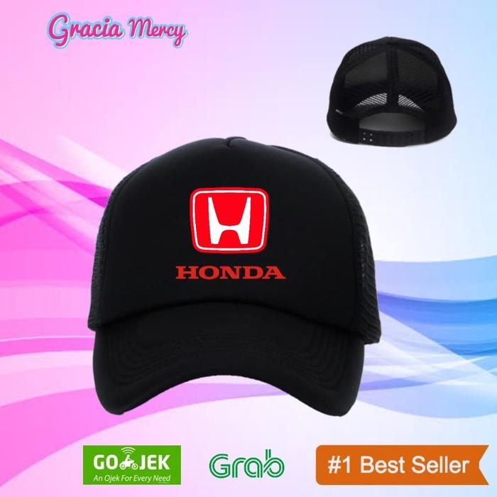 Jual TOPI HONDA JARING PRIA TRUCKER HAT 