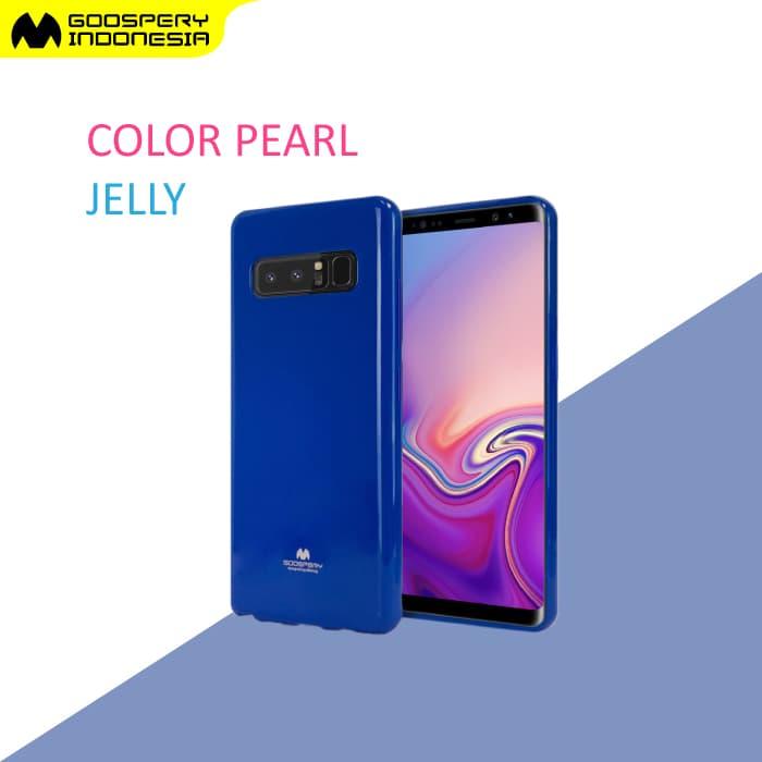 Gambar GOOSPERY Samsung A20 & A30 Pearl Jelly Case - Blue dari Goospery Indonesia undefined Tokopedia