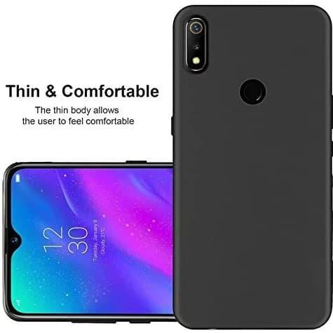 CASE SESUAI UNTUK REALME PRO CASING BLACK MACARON SLIM FIT MATTE BACK  COVER REALME