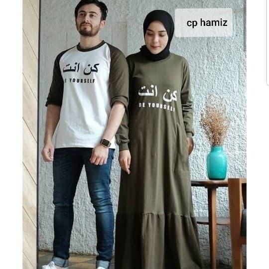 Gambar Couple Be Your Self Hamiz - Hijau dari mytrendfashion_NEW undefined Tokopedia