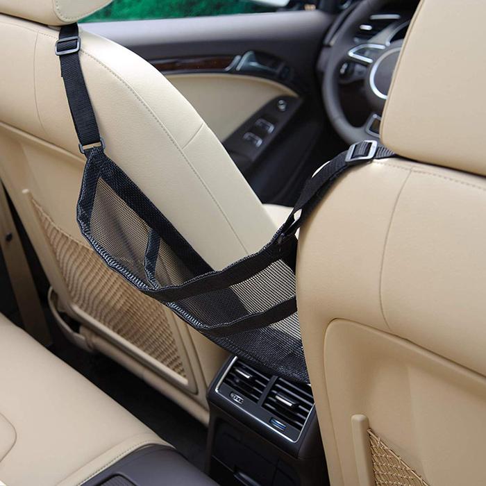 Gambar Ori Double Layer Car Center Console Handbag Holder Net Bag Seat dari RestuBumi undefined Tokopedia