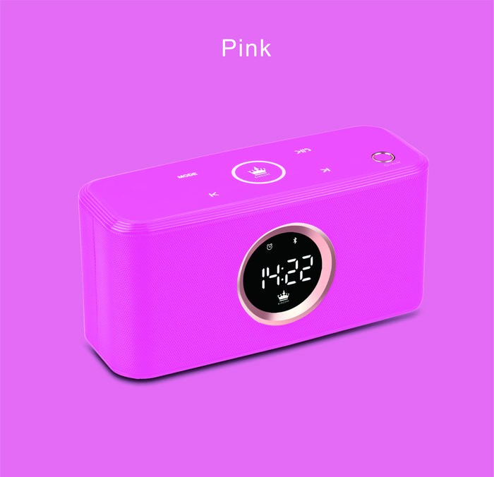 Gambar Kingone K108 Speaker Portable Bluetooth Super Bass Touch Control Pink dari Kingone Official undefined Tokopedia