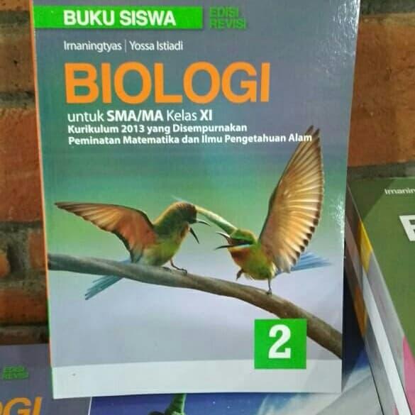 Jual Biologi Untuk Sma Ma Kelas Xi Kurikulum 2013 Imaningtyas Kota Yogyakarta Cassava Books Tokopedia