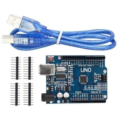 Gambar UNO R3 MEGA328P SMD compatible Arduino UNO R3 + USB Cable dari Elektro Unik undefined Tokopedia