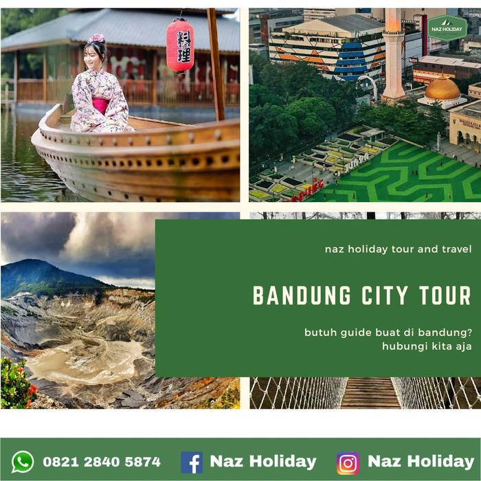 Jual Pemandu Wisata Bandung Tour Guide Kota Bandung Naz Holiday Tokopedia