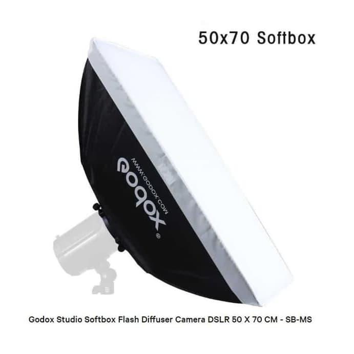Gambar Softbox Godox 50x70 Universal Mount Lampu Studio Lighting dari zona camera undefined Tokopedia