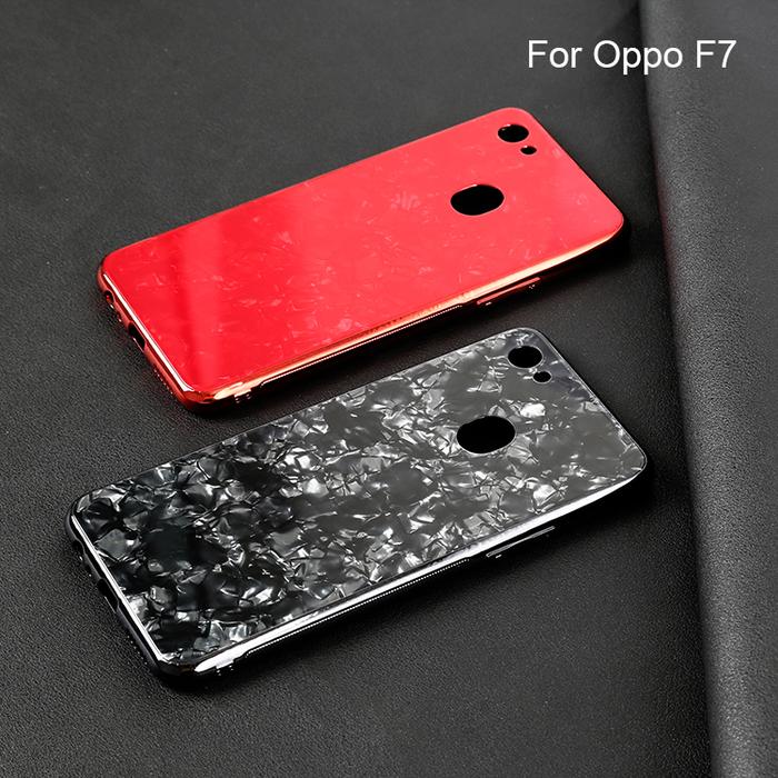 Gambar Oppo F7 Shiny Shell Diamond Glass Hard Case dari Importking undefined Tokopedia