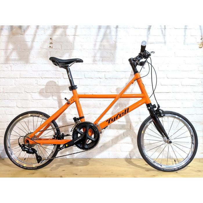 Jual Tyrell FX Folding Bike Flat Bar Shimano 105 Orange Kab. Tangerang Overflow 7 Tokopedia