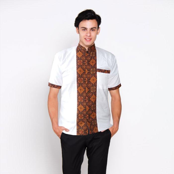 Gambar Baju Koko Alvin New Busana Muslim Pria dari Jogja Batik undefined Tokopedia