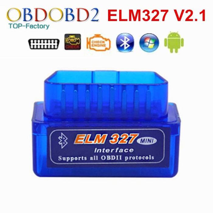 Gambar Super MINI ELM327 Bluetooth OBD2 V2.1 Automotive Test Tool - Blue dari archur undefined Tokopedia
