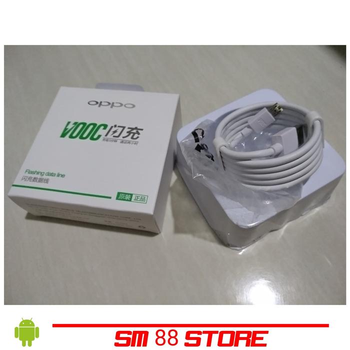 Gambar Kabel Data Oppo VOOC Fast Charging ORIGINAL USB Charger F1 F3 Plus - ROBOT dari SINARMETAL undefined Tokopedia