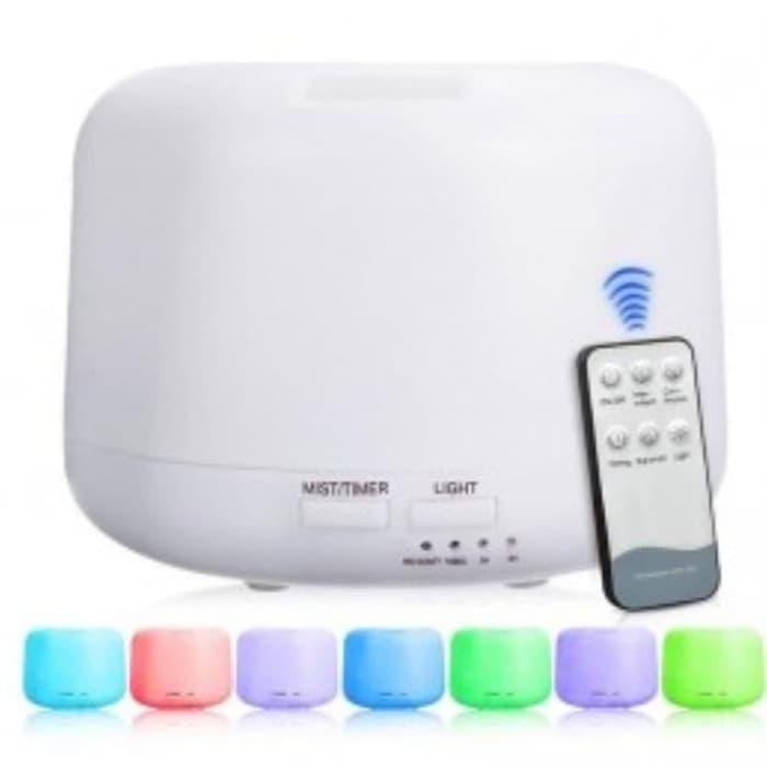 Gambar Pelembab udara Air humidifier Lampu tidur 7LED remote control - white dari thebloomings undefined Tokopedia