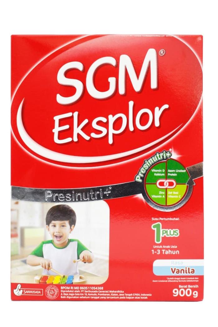 Gambar SGM EKSPLOR 1 PLUS VANILA / MADU 900 GR - VANILA 900 GR dari eva.shop undefined Tokopedia