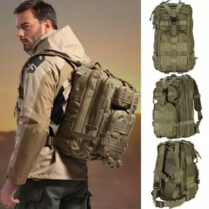 Gambar TAS RANSEL ARMY 3P TACTICAL BANYAK WARNA dari Babyliss Master undefined Tokopedia