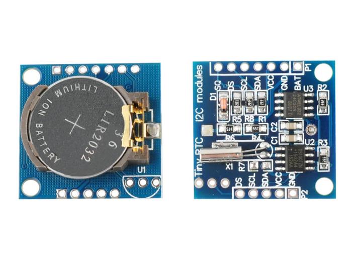 Gambar MODUL DS1307 IIC RTC / Real Time Clock DS-1307 I2C AT24C32 ( ARDUINO ) - DENGAN BATERAI dari ARDUSHOP.ID undefined Tokopedia