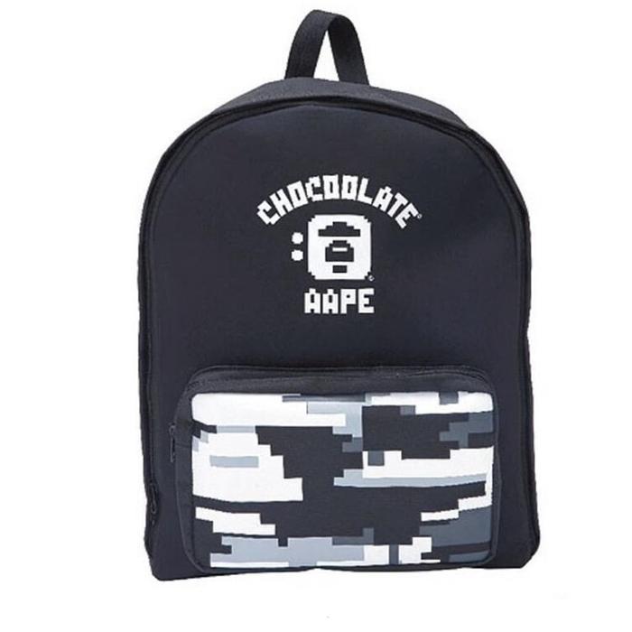 aape x chocolate backpack
