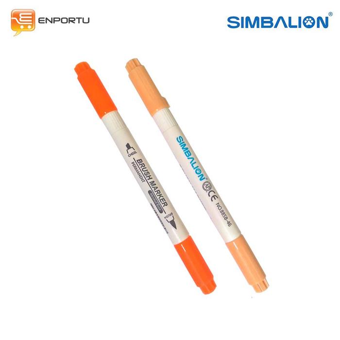 Promo Simbalion Brush Marker Set Skin Tones Kota Administrasi