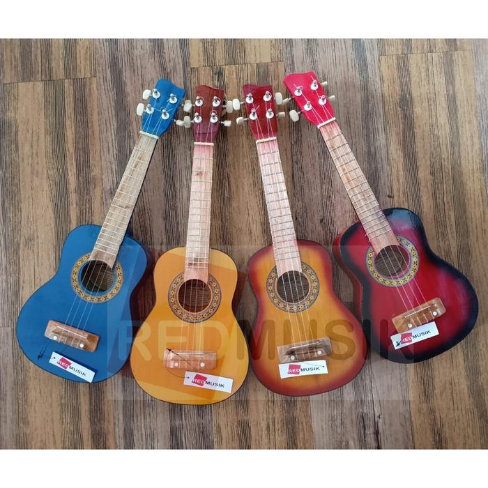 Jual Ukulele Senar 4 Biasa Kota Denpasar Red Musik Bali 